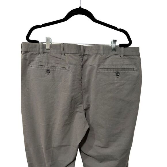 Izod Stretch Chino Straight Pants Gray Men's Size 40x30 - Picture 7 of 13